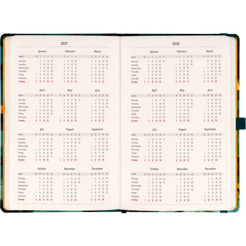 NOTIQUE Planbook planner/notebook Cat 2027, 13 x 21 cm NOTIQUE Planbook planner/notebook Cat 2027, 13 x 21 cm