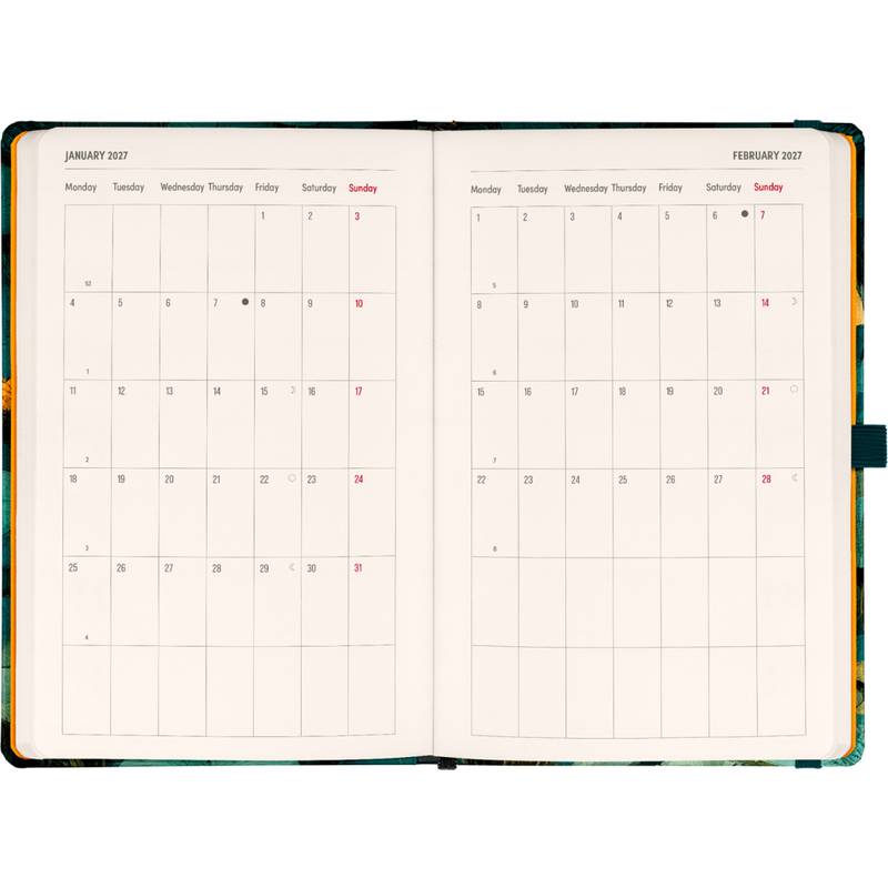 NOTIQUE Planbook planner/notebook Cat 2027, 13 x 21 cm NOTIQUE Planbook planner/notebook Cat 2027, 13 x 21 cm