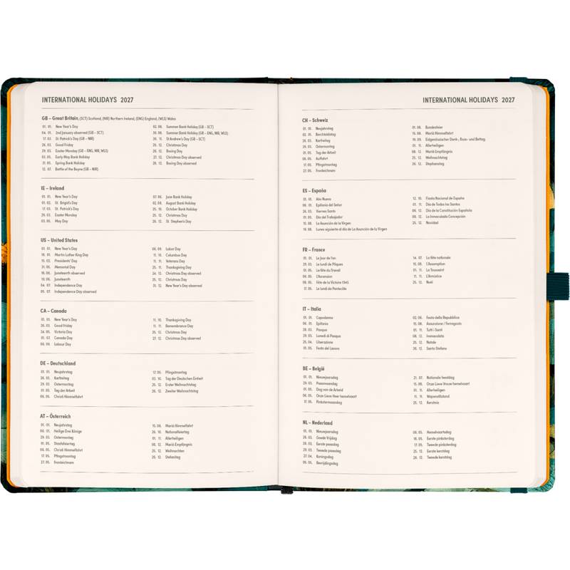 NOTIQUE Planbook planner/notebook Cat 2027, 13 x 21 cm NOTIQUE Planbook planner/notebook Cat 2027, 13 x 21 cm