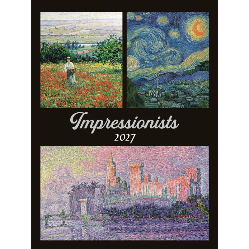 Nástenný kalendár Impressionists 2027 Nástenný kalendár Impressionists 2027