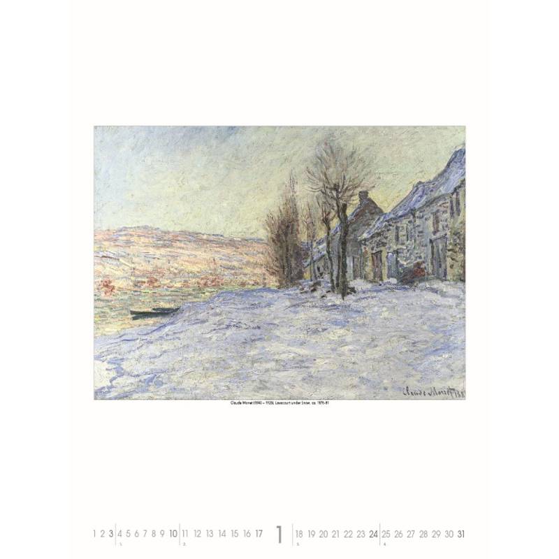 Nástenný kalendár Impressionists 2027 Nástenný kalendár Impressionists 2027