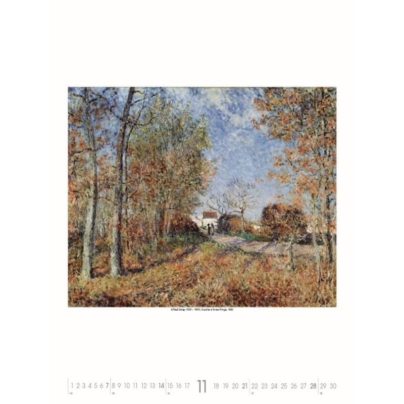 Nástenný kalendár Impressionists 2027 Nástenný kalendár Impressionists 2027