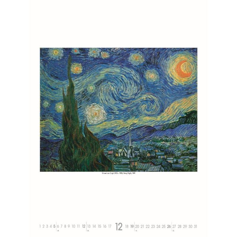 Nástenný kalendár Impressionists 2027 Nástenný kalendár Impressionists 2027