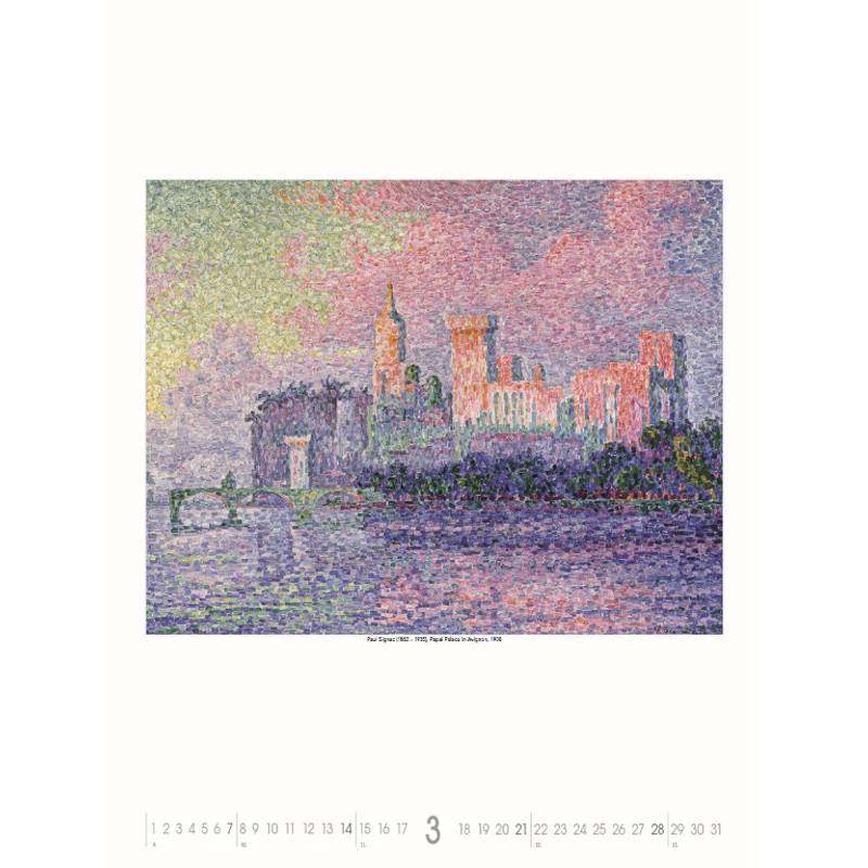 Nástenný kalendár Impressionists 2027 Nástenný kalendár Impressionists 2027