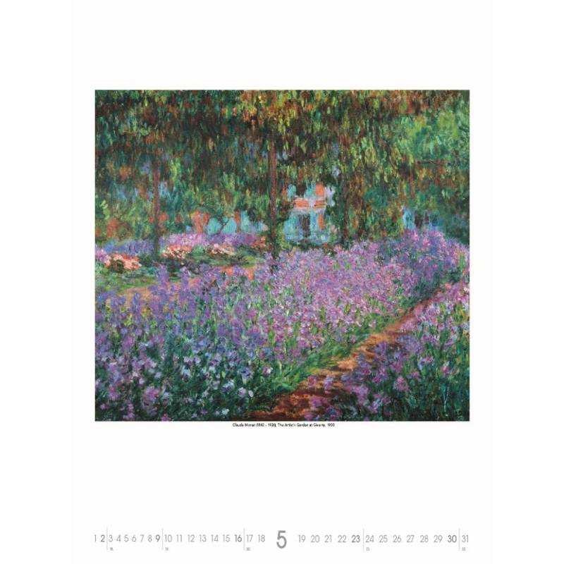 Nástenný kalendár Impressionists 2027 Nástenný kalendár Impressionists 2027