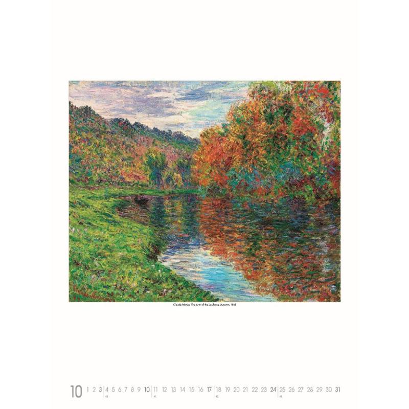 Nástenný kalendár Claude Monet 2027 Nástenný kalendár Claude Monet 2027