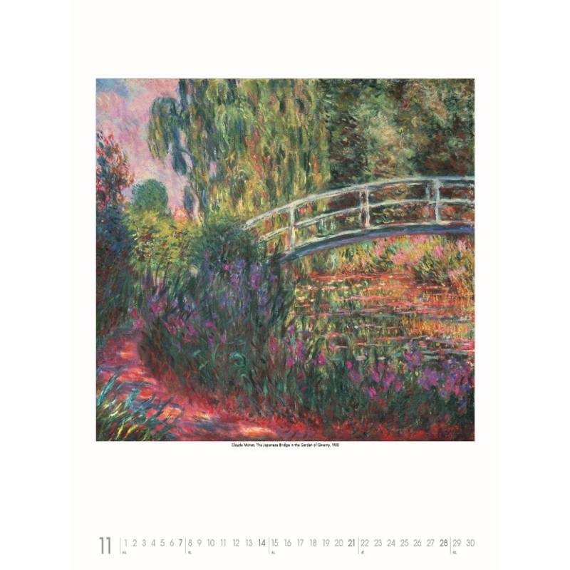Nástenný kalendár Claude Monet 2027 Nástenný kalendár Claude Monet 2027