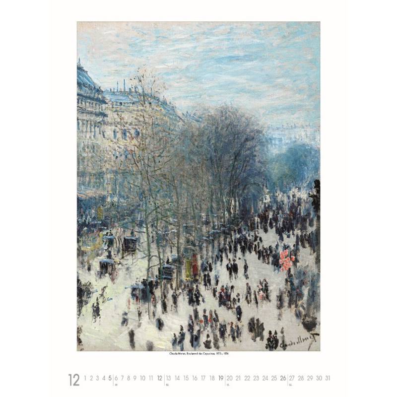 Nástenný kalendár Claude Monet 2027 Nástenný kalendár Claude Monet 2027