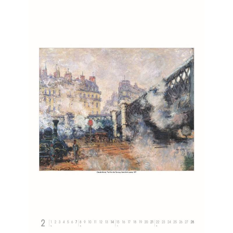 Nástenný kalendár Claude Monet 2027 Nástenný kalendár Claude Monet 2027