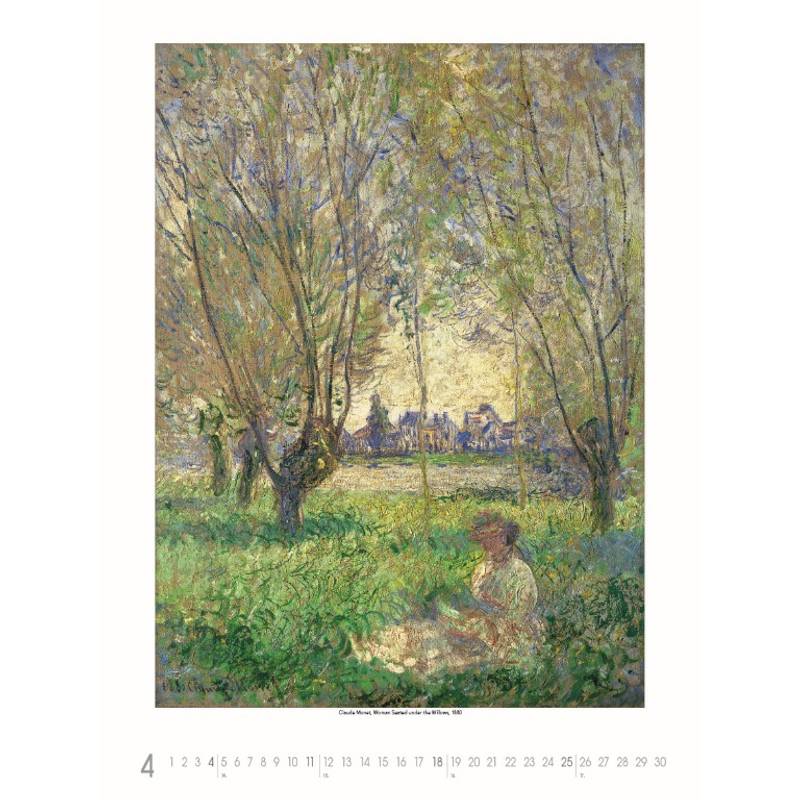Nástenný kalendár Claude Monet 2027 Nástenný kalendár Claude Monet 2027