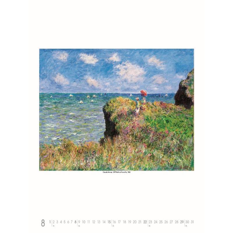 Nástenný kalendár Claude Monet 2027 Nástenný kalendár Claude Monet 2027