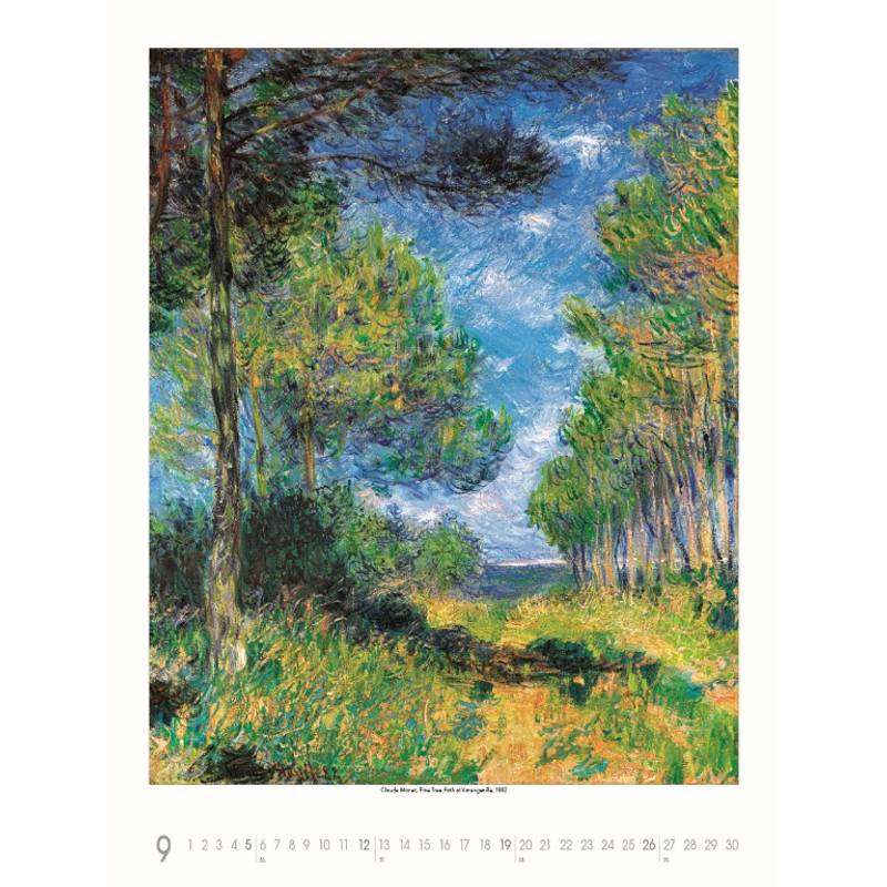 Nástenný kalendár Claude Monet 2027 Nástenný kalendár Claude Monet 2027