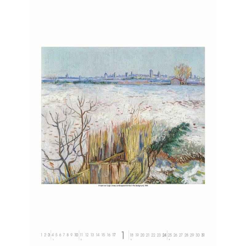 Nástenný kalendár Vincent van Gogh 2027 Nástenný kalendár Vincent van Gogh 2027