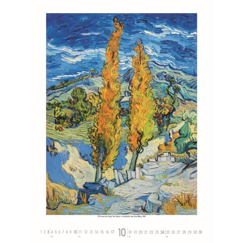 Nástenný kalendár Vincent van Gogh 2027 Nástenný kalendár Vincent van Gogh 2027