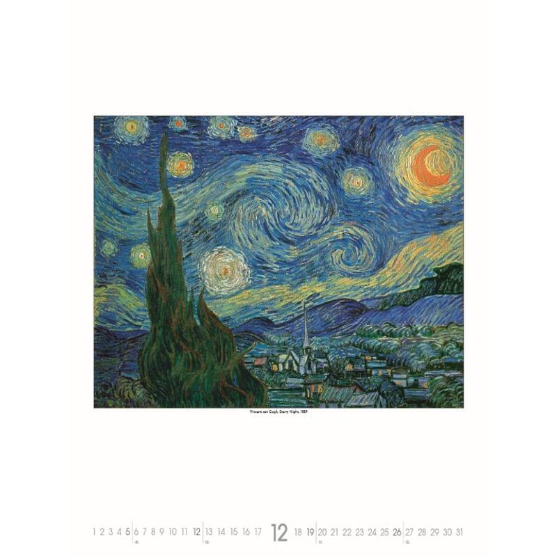 Nástenný kalendár Vincent van Gogh 2027 Nástenný kalendár Vincent van Gogh 2027
