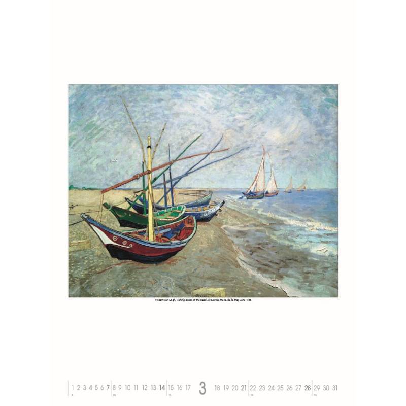 Nástenný kalendár Vincent van Gogh 2027 Nástenný kalendár Vincent van Gogh 2027
