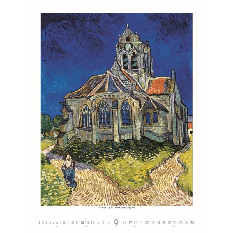 Nástenný kalendár Vincent van Gogh 2027 Nástenný kalendár Vincent van Gogh 2027