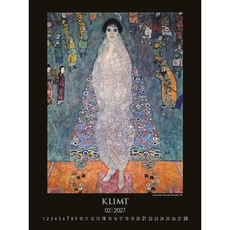 Nástenný kalendár Gustav Klimt 2027 Nástenný kalendár Gustav Klimt 2027