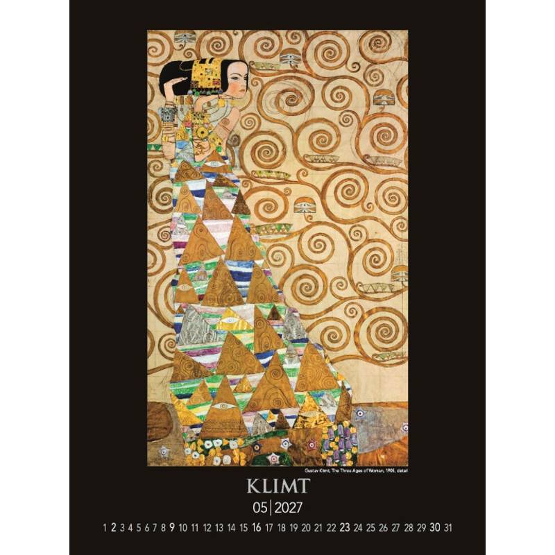 Nástenný kalendár Gustav Klimt 2027 Nástenný kalendár Gustav Klimt 2027