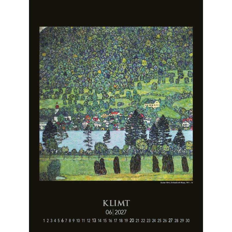 Nástenný kalendár Gustav Klimt 2027 Nástenný kalendár Gustav Klimt 2027