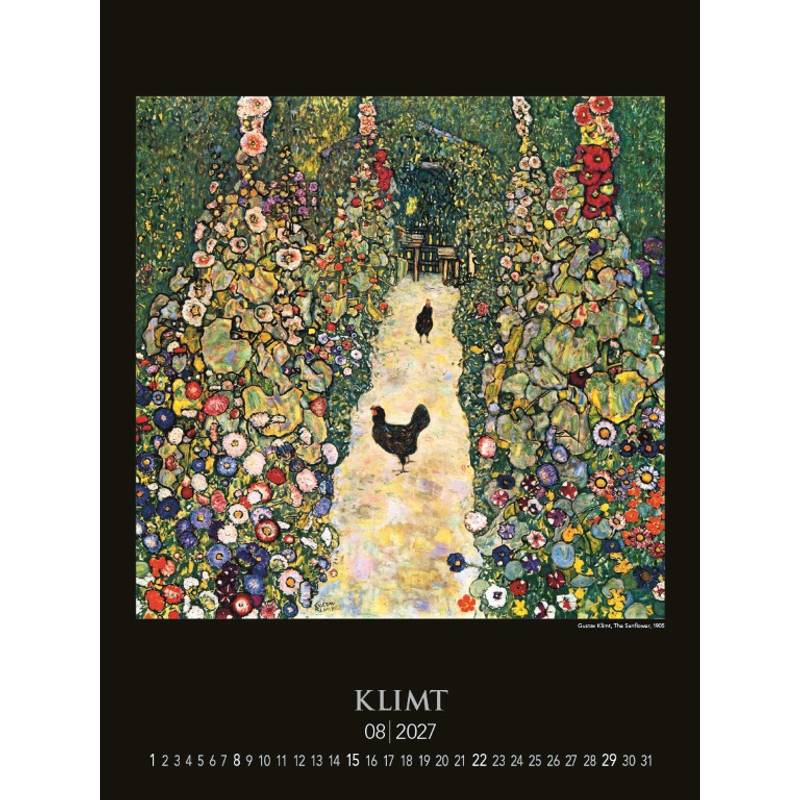 Nástenný kalendár Gustav Klimt 2027 Nástenný kalendár Gustav Klimt 2027