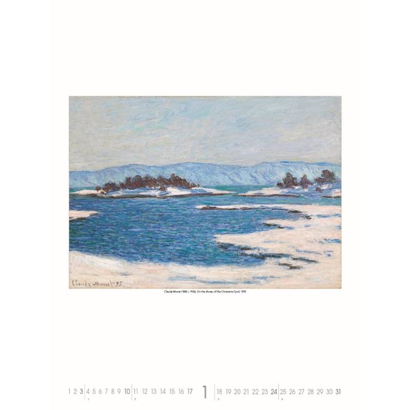 Nástenný kalendár Monet to Klee 2027 Nástenný kalendár Monet to Klee 2027