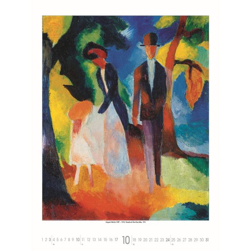 Nástenný kalendár Monet to Klee 2027 Nástenný kalendár Monet to Klee 2027