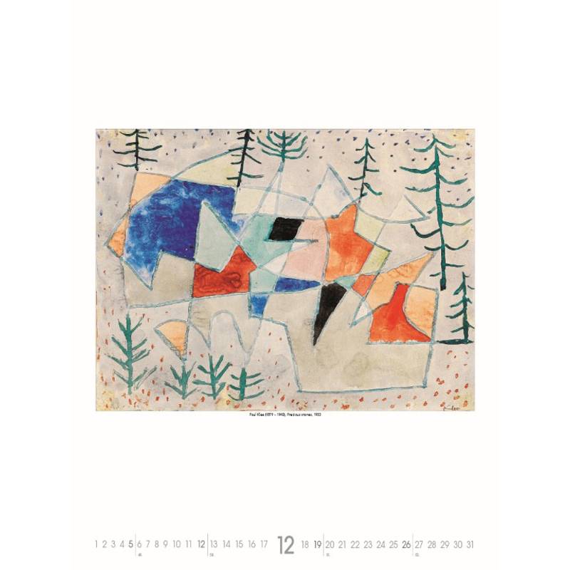Nástenný kalendár Monet to Klee 2027 Nástenný kalendár Monet to Klee 2027