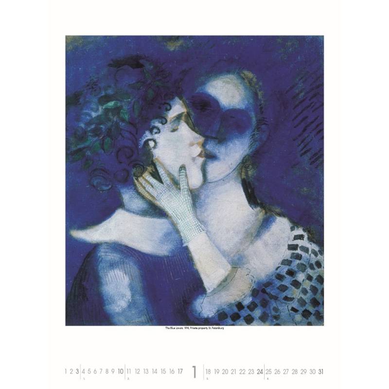 Nástenný kalendár Marc Chagall 2027 Nástenný kalendár Marc Chagall 2027