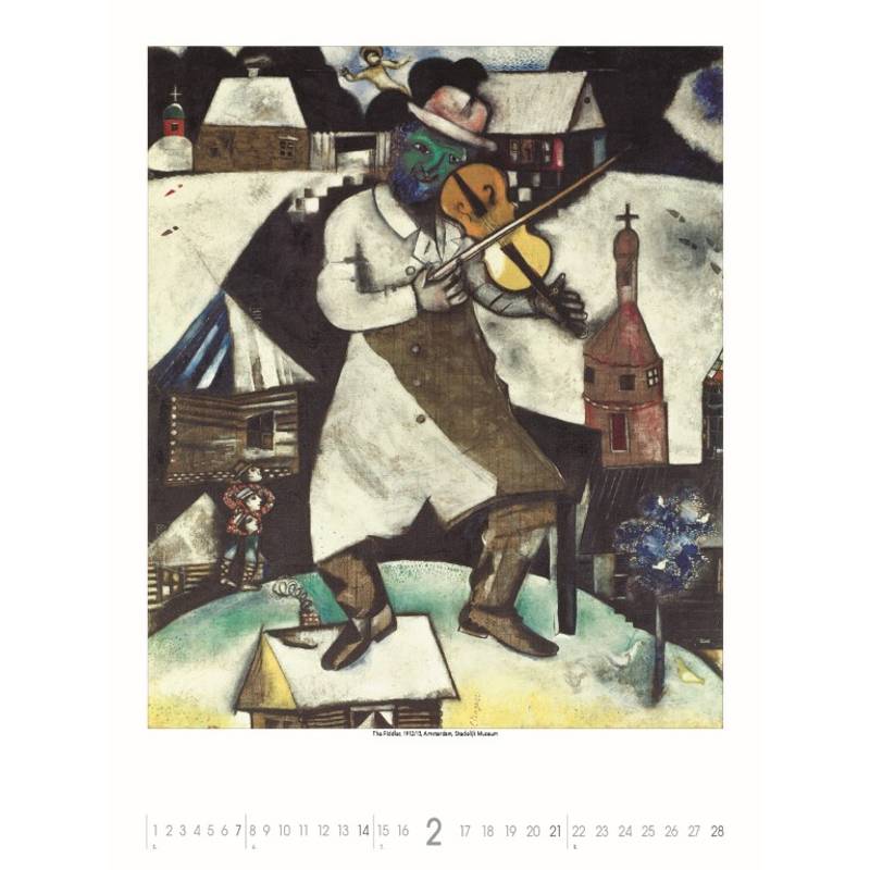 Nástenný kalendár Marc Chagall 2027 Nástenný kalendár Marc Chagall 2027