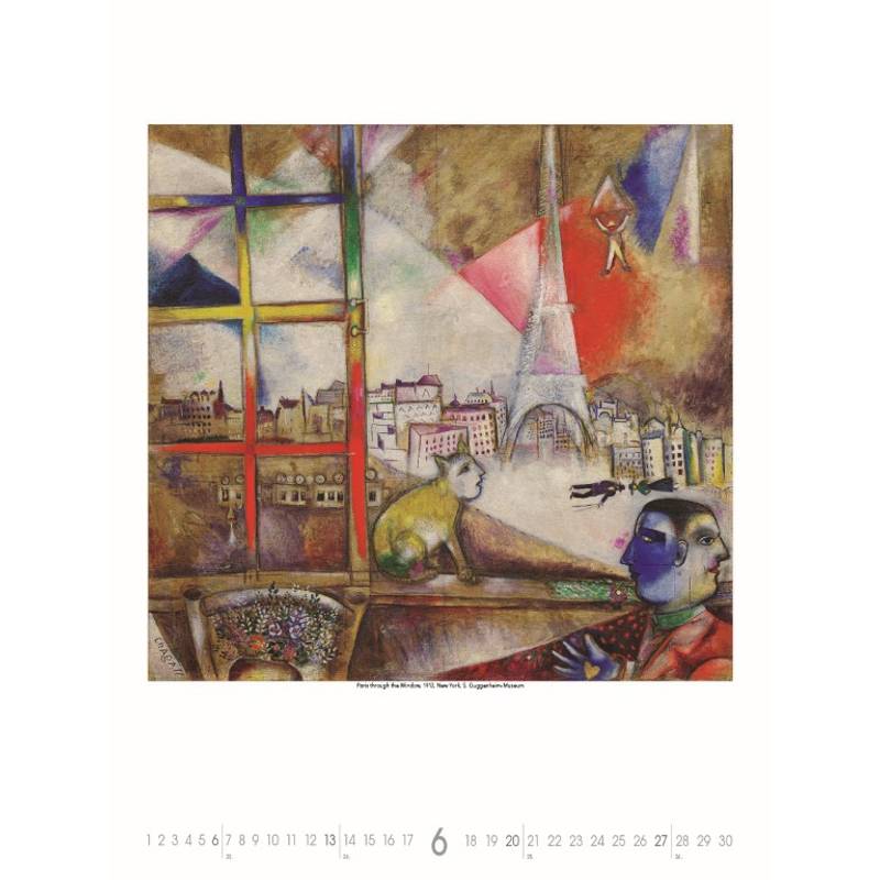 Nástenný kalendár Marc Chagall 2027 Nástenný kalendár Marc Chagall 2027