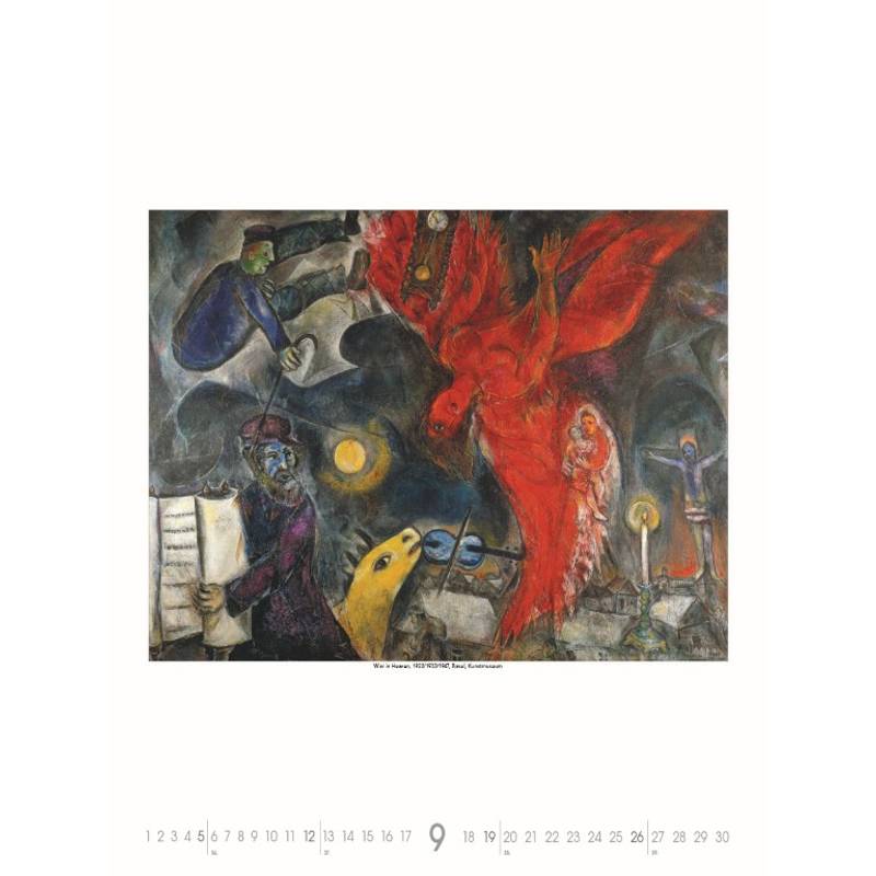 Nástenný kalendár Marc Chagall 2027 Nástenný kalendár Marc Chagall 2027