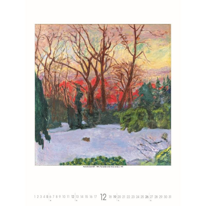 Nástenný kalendár Gardens Impressionism 2027 Nástenný kalendár Gardens Impressionism 2027
