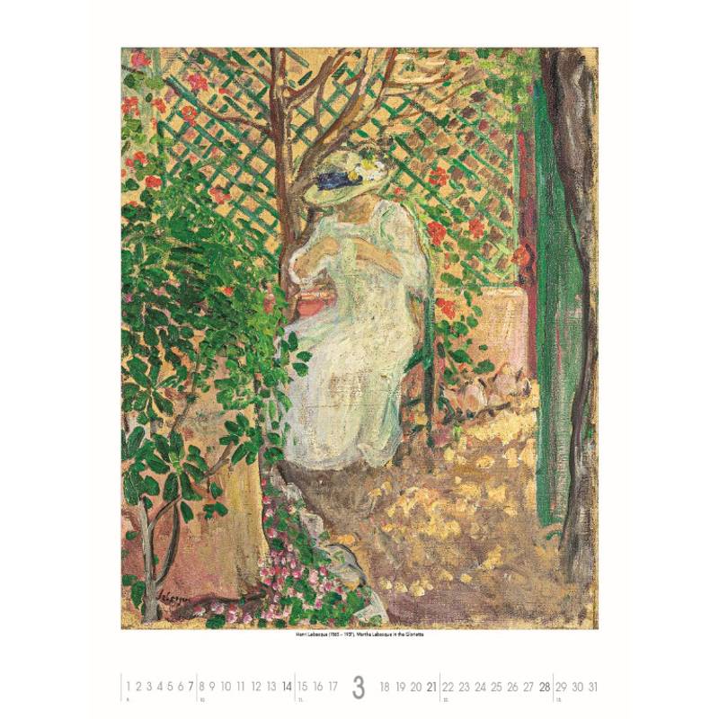 Nástenný kalendár Gardens Impressionism 2027 Nástenný kalendár Gardens Impressionism 2027