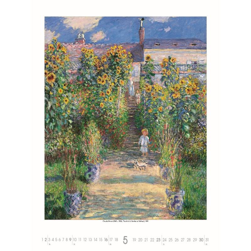 Nástenný kalendár Gardens Impressionism 2027 Nástenný kalendár Gardens Impressionism 2027