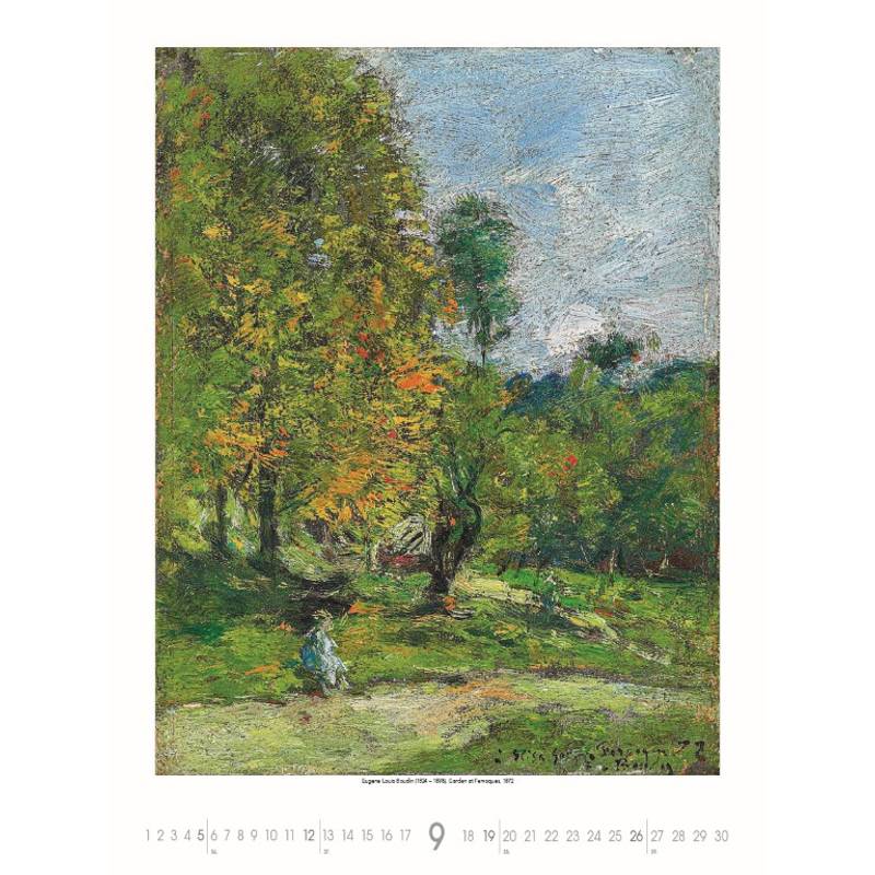 Nástenný kalendár Gardens Impressionism 2027 Nástenný kalendár Gardens Impressionism 2027