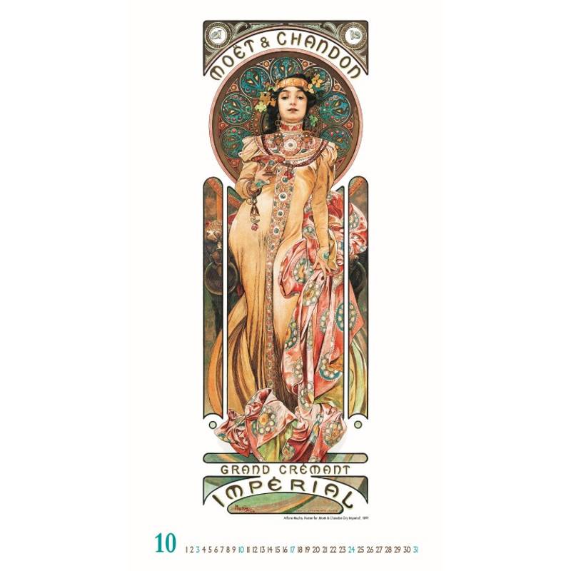 Nástenný kalendár Alfons Mucha 2027 Nástenný kalendár Alfons Mucha 2027