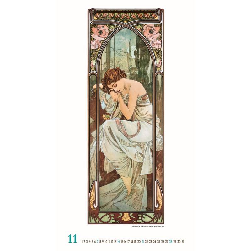 Nástenný kalendár Alfons Mucha 2027 Nástenný kalendár Alfons Mucha 2027