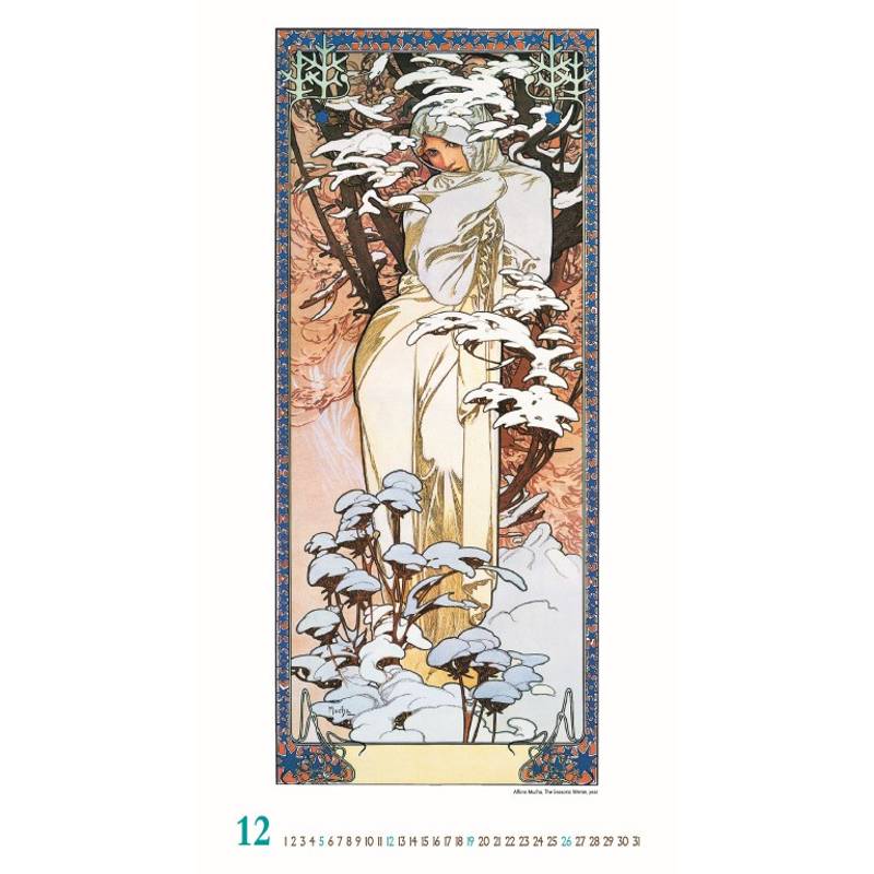 Nástenný kalendár Alfons Mucha 2027 Nástenný kalendár Alfons Mucha 2027