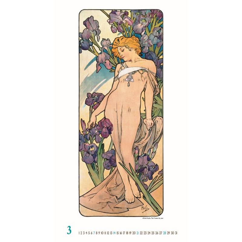 Nástenný kalendár Alfons Mucha 2027 Nástenný kalendár Alfons Mucha 2027