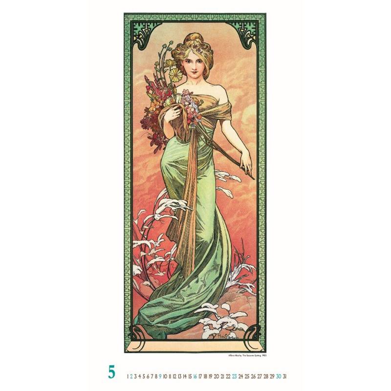 Nástenný kalendár Alfons Mucha 2027 Nástenný kalendár Alfons Mucha 2027