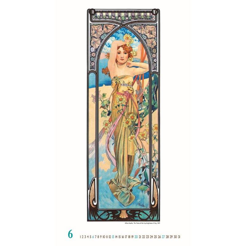 Nástenný kalendár Alfons Mucha 2027 Nástenný kalendár Alfons Mucha 2027