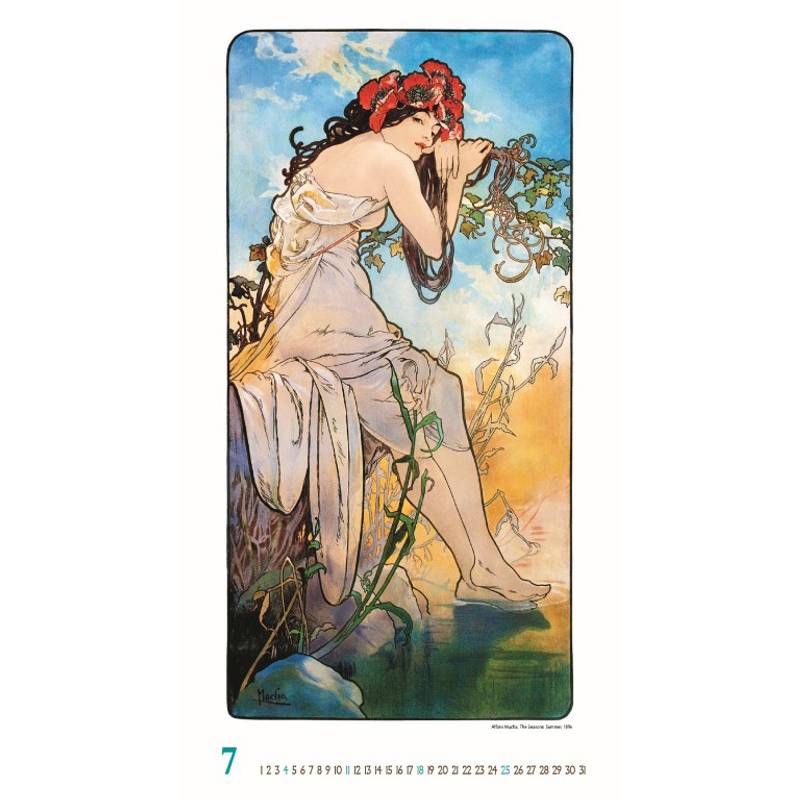 Nástenný kalendár Alfons Mucha 2027 Nástenný kalendár Alfons Mucha 2027