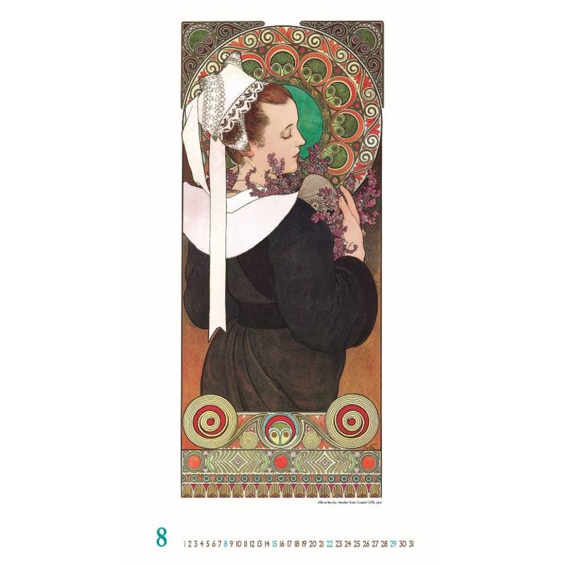 Nástenný kalendár Alfons Mucha 2027 Nástenný kalendár Alfons Mucha 2027