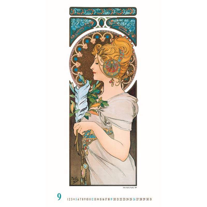 Nástenný kalendár Alfons Mucha 2027 Nástenný kalendár Alfons Mucha 2027