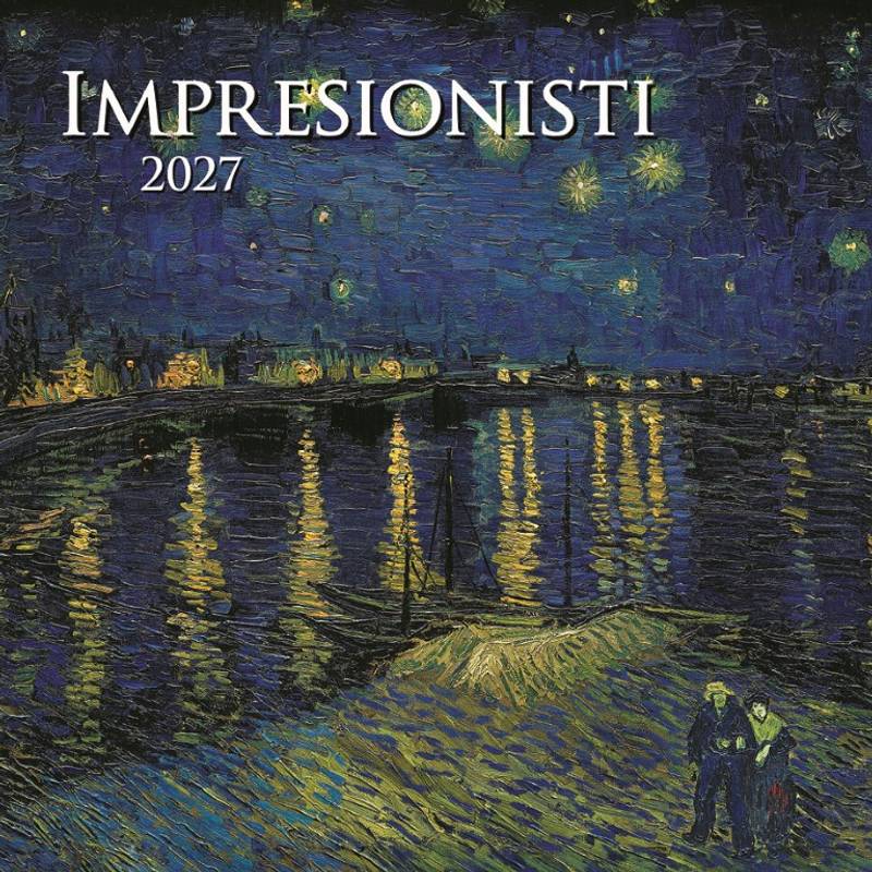 Nástenný kalendár Impresionisti štvorec 2027 Nástenný kalendár Impresionisti štvorec 2027