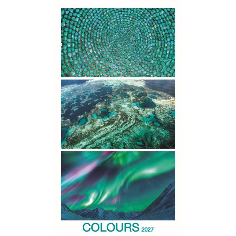 Nástenný kalendár Colours 2027 Nástenný kalendár Colours 2027