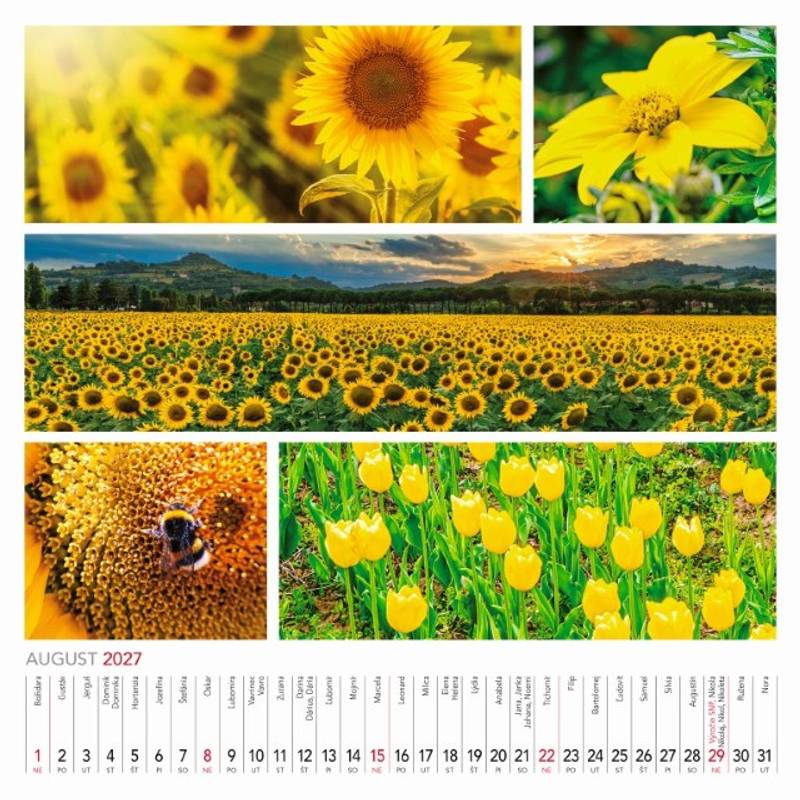 Nástenný kalendár Colours of nature 2027 Nástenný kalendár Colours of nature 2027