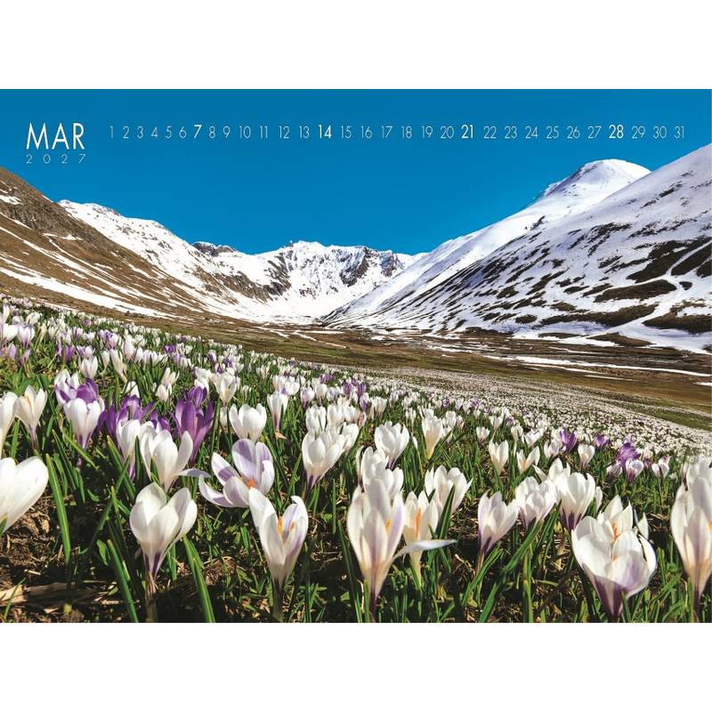 Nástenný kalendár Nature 2027 Nástenný kalendár Nature 2027