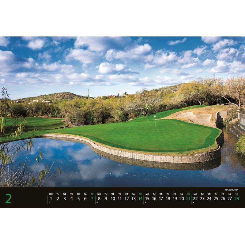 Nástenný kalendár Golf 2027 Nástenný kalendár Golf 2027